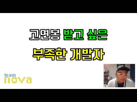 고연봉 받고 싶은 부족한 개발자