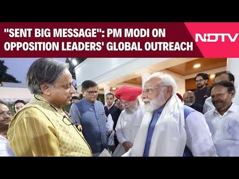 PM Modi News | "Sent Big Message": PM On Opposition Leaders In Anti-Terror Outreach Teams