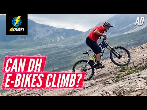 Can Long Travel eMTBs Really Climb? | An Extreme DH E-Bike Mountain Climb Challenge
