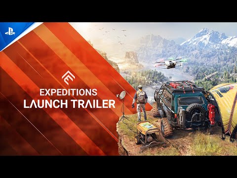 Expeditions: A MudRunner Game - Launch Trailer | PS5 & PS4 Games