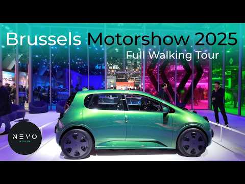 101st Brussels Motor Show - Autosalon 2025 - Full Show Floor Walking Tour