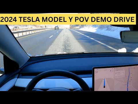 2024 Model Y POV Demo Drive