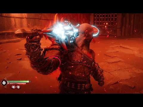 Kratos Blade Of Olympus Gameplay - God Of War Ragnarok Valhalla DLC