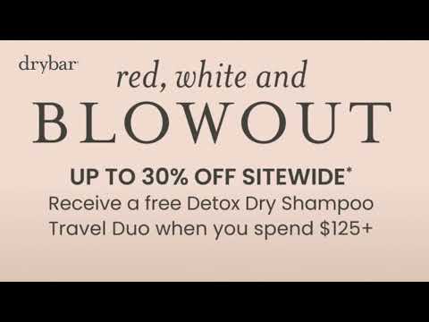 Drybar 4th of July Sale Up to 30% off Sitewide