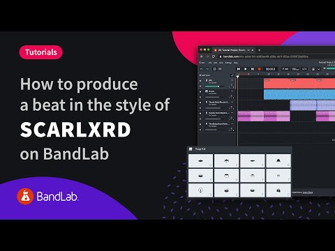 How to make a Scarlxrd style beat using BandLab's free online based Mix Editor