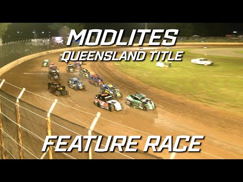 Modlites: 2021/22 Queensland Title - A-Main - Kingaroy Speedway - 17.04.2022 - dirt track racing video image