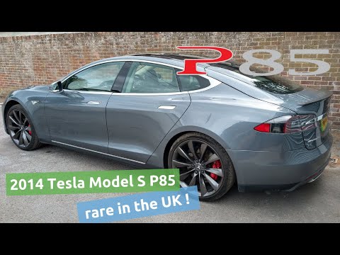 Looking at this stunning 2014 Tesla Model S P85, an 8 year old single motor performance model.