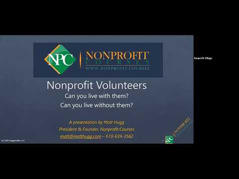 Nonprofit Volunteers