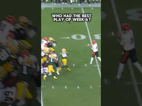 Who Had The Best Play Of Week 6?