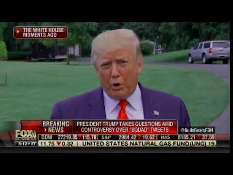 Trump on Ilhan Omar:" I Hear There's A Lot of Talk That She Married her Brother"
