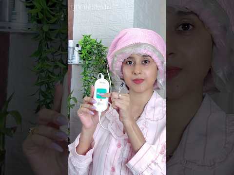 Hair Spa Hack Using Spa Cap and Head wrap towel #shortvideo