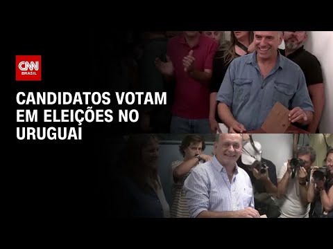 Candidatos votam em eleições no Uruguai | AGORA CNN