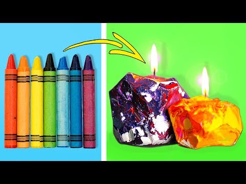 25 AMAZING WAYS TO USE CRAYONS - UC295-Dw_tDNtZXFeAPAW6Aw