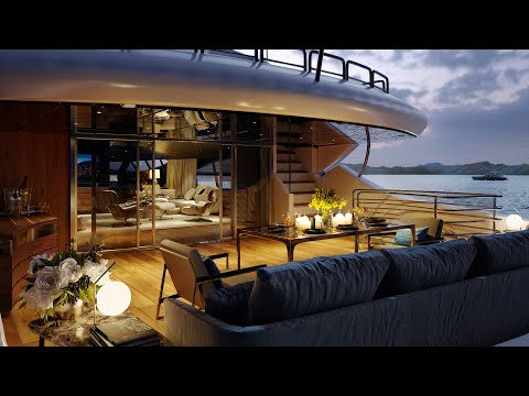 Super yacht 3d animated video
