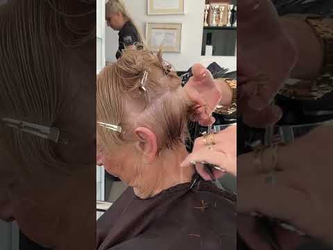 Short layer haircut #haircut #hair #hairstyle #beauty #haircare #shorts #short #video #blowup #diy