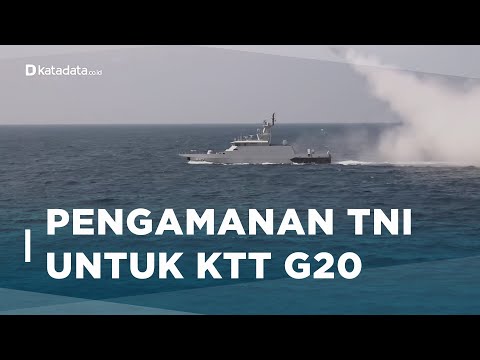 Kapal Perang hingga Drone, Berikut Sederet Pengamanan TNI untuk KTT G20 | Katadata Indonesia