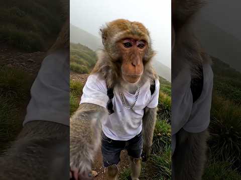 "Bantoo Bhai Vs Policeman🐒🚓Coorg Coffee Case☕⚰️🚨" #monkeyvlog #funny #aimonkeyvlog #monkey