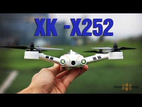 XK X252 FPV Quadcopter Review Unboxing and Maiden Flight - UC2nJRZhwJ1XHmhiSUK3HqKA