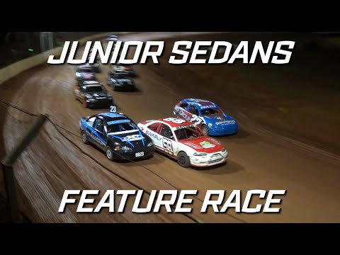 Junior Sedans: Pro1 New Stars Series - A-Main - Maryborough Speedway - 19.02.2022 - dirt track racing video image