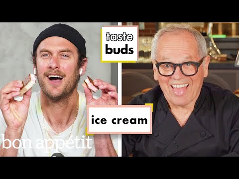 Wolfgang Puck & Brad Try 8 Kinds Of Ice Cream | Taste Buds | Bon Appétit