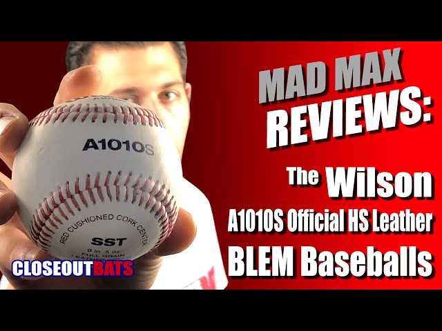 Wilson Blem Baseballs: The Best in the Business