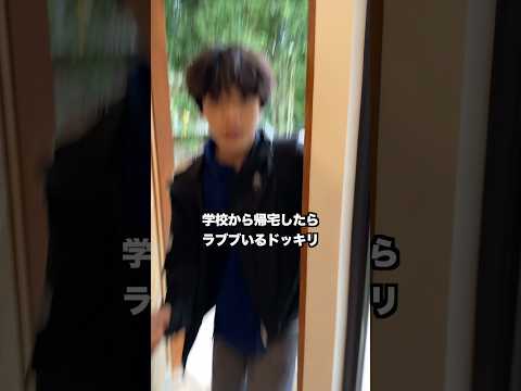 学校から帰宅したらラブブいるドッキリ　#日常vlog #vlog