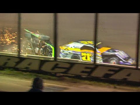 Econo Mod Crash | Eriez Speedway | 7-3-22 - dirt track racing video image