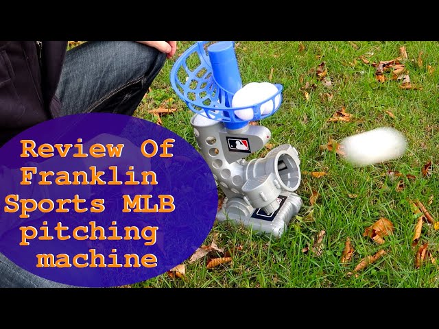 Franklin Sports Mlb Electronic Baseball Pitching Machine