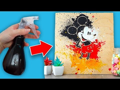 10 Stencil Crafts and Fun Art Hacks - UCZMdzUMkE25gaayQ4Lluwvw