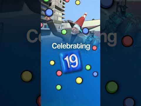 Happy birthday to Garry's Mod! 19 years of mods, memes, and mayhem!  🎂🥳