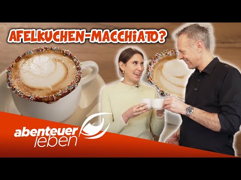 APFELKUCHEN-Macchiato? ☕🍎 Internet-Kaffee-TRENDS im Test! | Abenteuer Leben | Kabel Eins