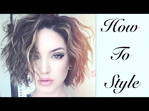 Short & Wavy | Effortless Hair Tutorial - UCcZ2nCUn7vSlMfY5PoH982Q