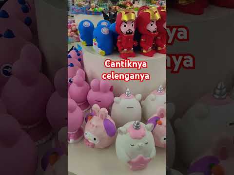 cantiknya celengan #shortsfeed #anakkita #mainananak #mainanbergerak #shortvideo #jackpot #celengan