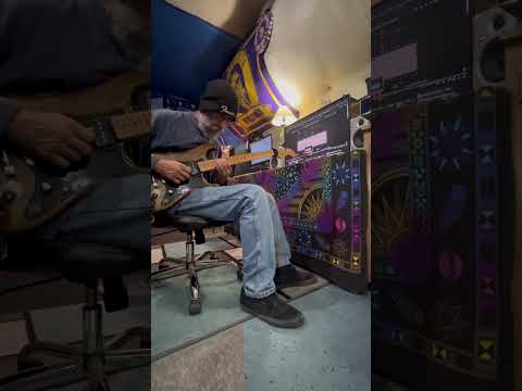 Messing around with a cool jam track! YouTube/@nowyoushred