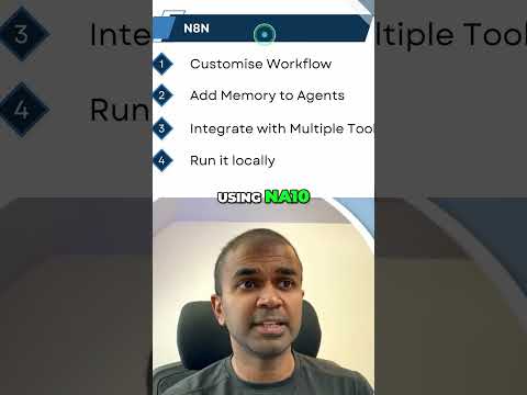 Create 100% Local No Code AI Agents with N8N and Ollama in 10 mins