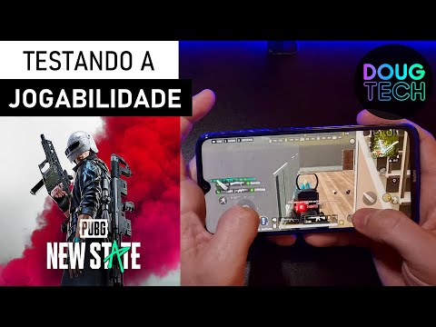 Jogando o PUBG New State no Xiaomi Redmi Note 8