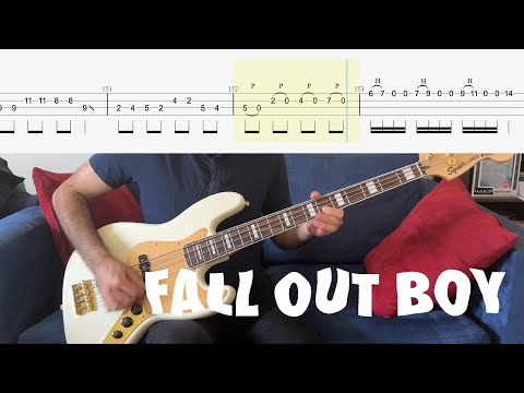 Fall Out Boy: Dance, Dance Bass Cover (With Tab)