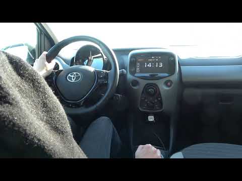 Driving the TOYOTA AYGO
