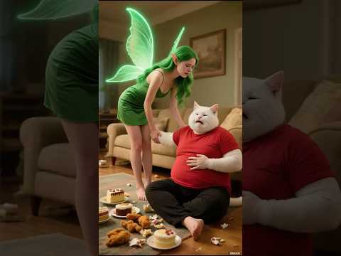 You Won’t Believe This Cat’s Transformation Story!#cat #shorts #story #health