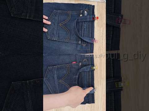 낡은 청바지로 만드는 멋진 작품 #diy #sewingtutorial