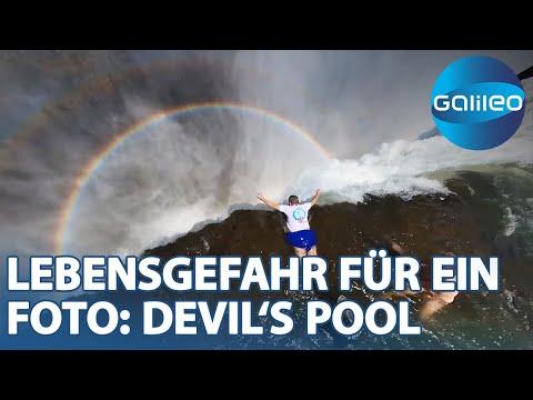 In Lebensgefahr für ein Foto - der Devil's Pool | Galileo | ProSieben