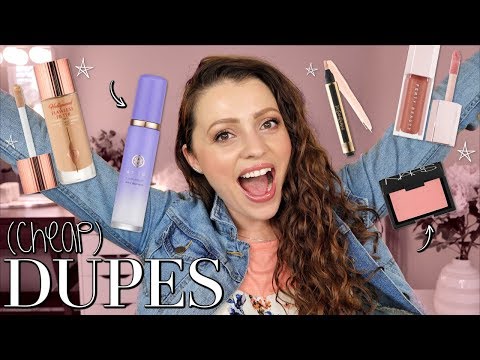 DRUGSTORE DUPES for LUXURY MAKEUP // 2019 - UC8C7sbw7tHN2gD6fE9Cj9rw