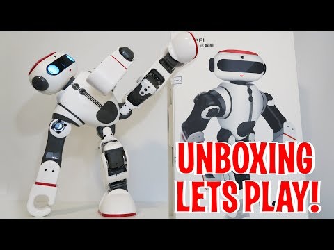 Unboxing & Let's Play - DOBI by WLtoys - Humanoid Robot Review - Intelligent Toy like Cozmo! - UCkV78IABdS4zD1eVgUpCmaw
