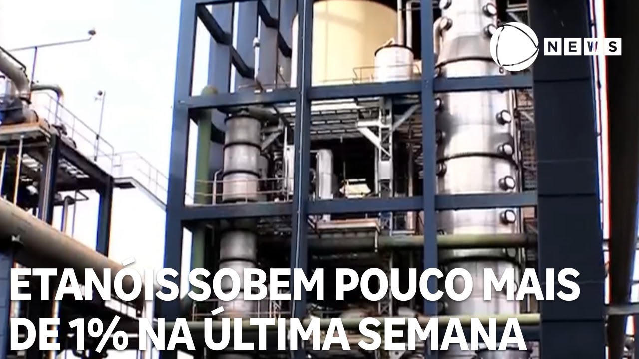 Etanóis sobem pouco mais de 1% na última semana