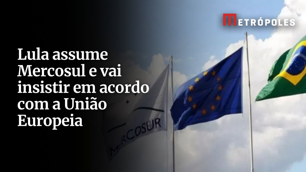 Lula assume Mercosul e vai insistir em acordo com a União Europeia