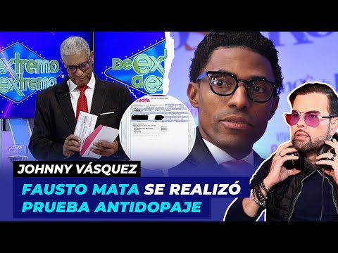 Fausto Mata realiza prueba antidopaje para demostrar no consume sustancias | Johnny Vásquez