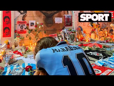 DIRECTO MARADONA: ARGENTINA DESPIDE A DIEGO