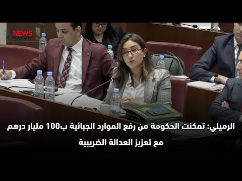 الرميلي: تمكنت الحكومة من رفع الموارد الجبائية ب100 مليار درهم مع تعزيز العدالة الضريبية