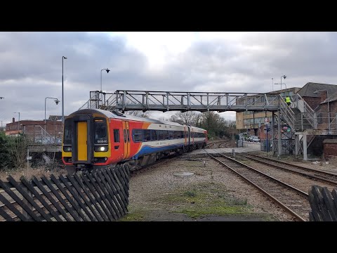 Trains at Grimsby Town (08/01/2024)