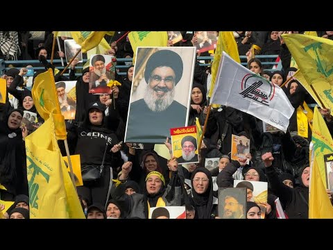 Thousands of mourners attend Beirut funeral of slain Hezbollah leader | AFP